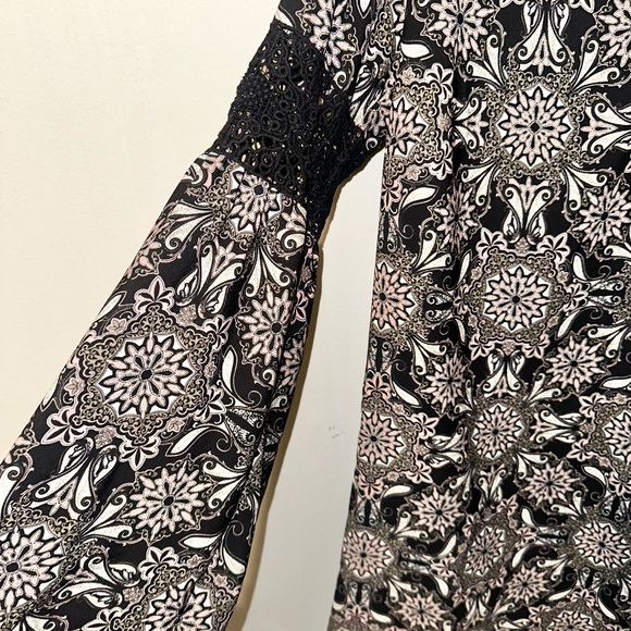 Charlotte Russe Black and White Floral Dress - Picture 3 of 4